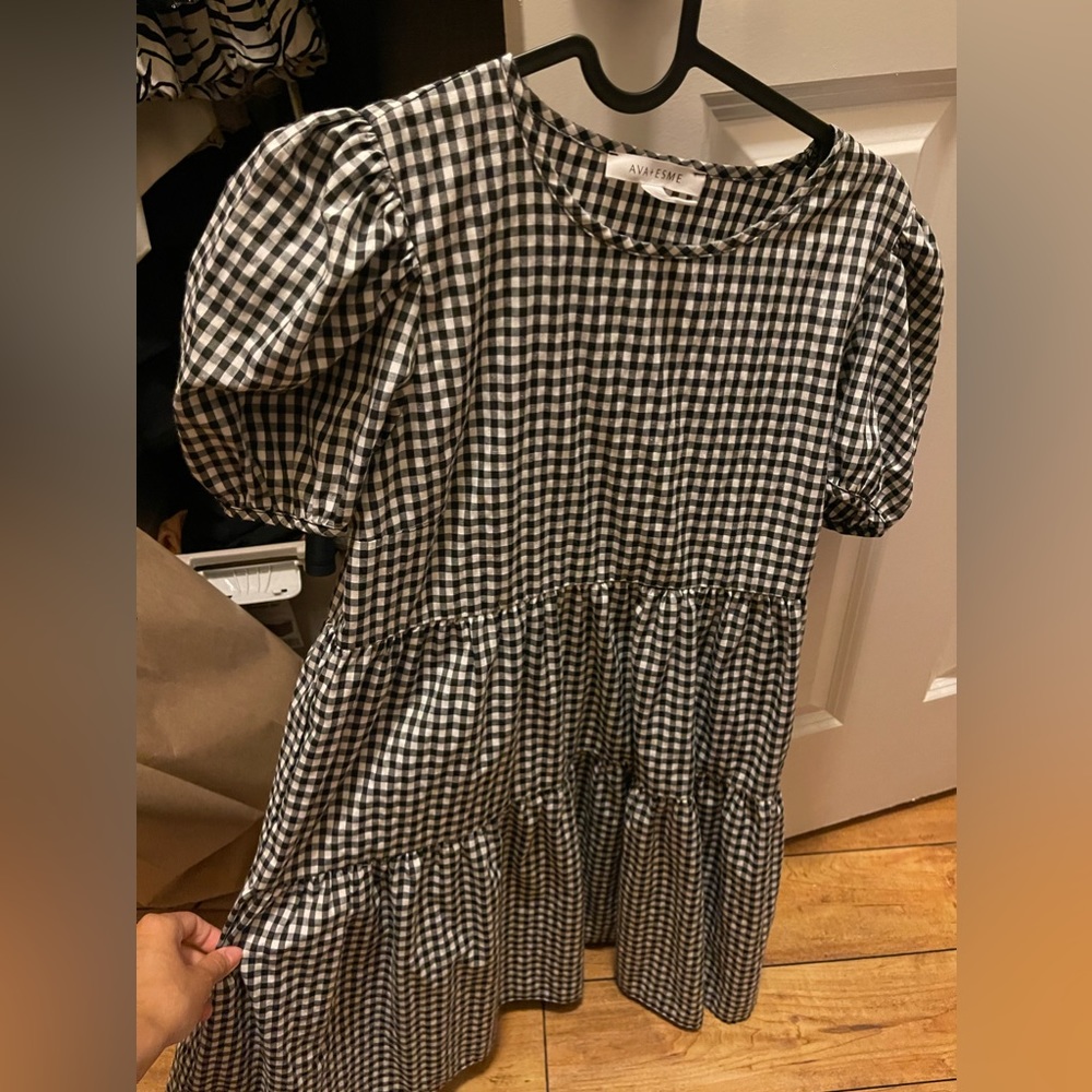 Eve+Esme mini gingham dress